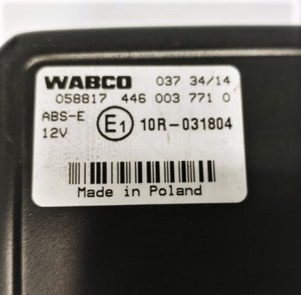 Meritor Wabco ABS Control Module ECU P/N: 400 866 741 0 (4522051928150)