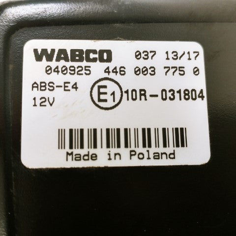 Meritor Wabco ABS Control Module ECU P/N: 400 865 764 0-B (4522213507158)