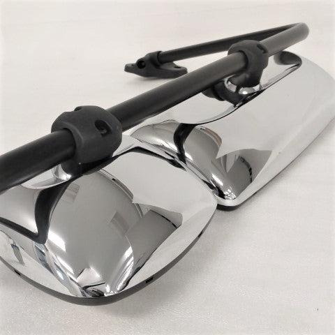 Damaged Freightliner LH Chrome Mirror Assembly - P/N  A22-74243-031 (5016704876630)