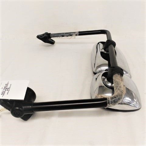 Damaged Freightliner M2 LH Chrome Door Mirror Assy - P/N  A22-74243-048 (8107012096316)