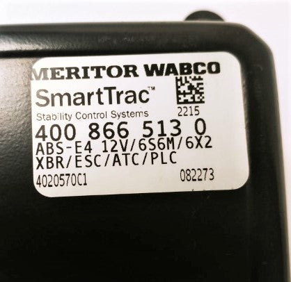 Meritor Wabco ABS Control Module ECU P/N  400 866 513 0 (4533757214806)