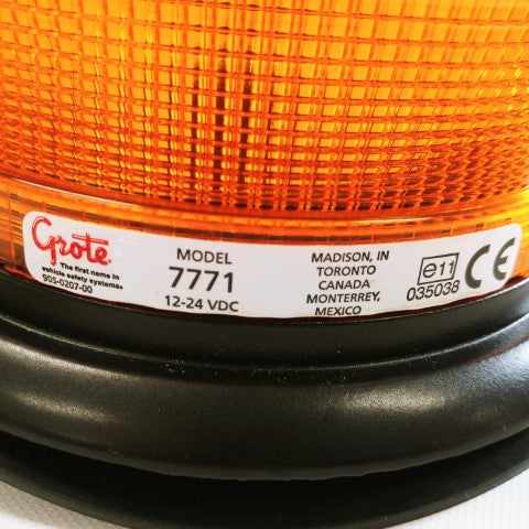 Grote Heavy Duty Yellow Class II Strobe Light - P/N  7771 (6740822687830)