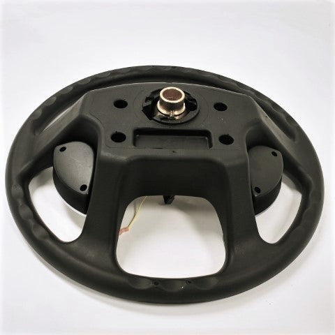 IMMI Black 18" Steering Wheel *Damaged * - P/N: 14-19918-000 (4536816074838)