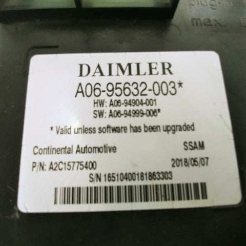 Freightliner Daimler 12V Config Body Controller P/N- A06-95632-003 (4508155674710)