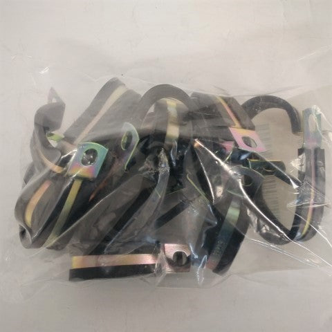 Umpco *Lot of 15* ¾" Cushioned Steel Loop Clamp - P/N  S465G12-2 (6710075261014)