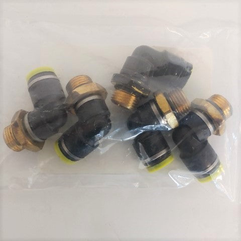 *Pk of 5* SMC M16 O-Ring x 3/8 PTC 90° Elbow Connector - P/N  23-13738-010 (6710264463446)