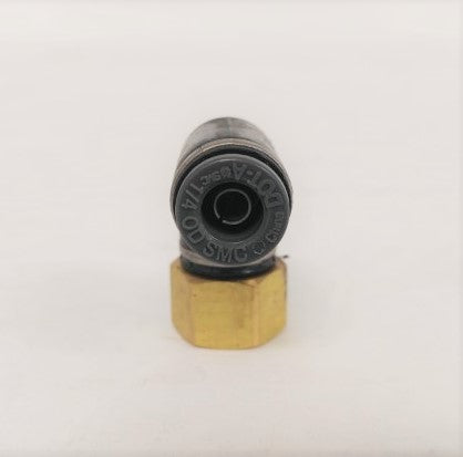 *Pk of 10* SMC ¼ PTC x 1/8 Female NPT 90° Elbow - P/N  SMC KV2LF13 37 (6710956949590)