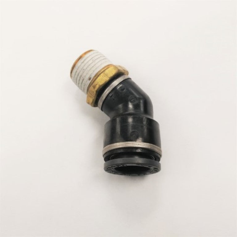 *Pk of 10* SMC 5/8 PTC x 1/2-14 Male NPT 45° Elbow - P/N: SMC KV2K15-37S (6710936338518)