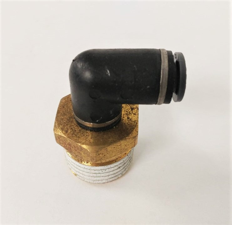 *Pk of 10* SMC ¼ PTC x ½ Male NPT 90°  Elbow - P/N: SMC KV2L07 37S (6711343513686)