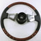 Freightliner Woodgrain/Leather 18" Steering Wheel *Damaged* - P/N  A14-14568-003 (4550849495126)