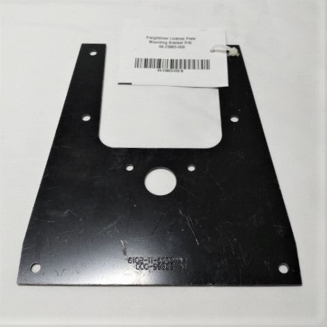 Freightliner RHD License Plate Mounting Bracket - P/N  06-23865-000 (5017156550742)