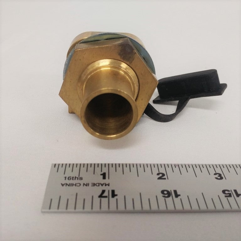 LPG 90° Remote Away Pipe w/ 2 Hose Clamps - P/N: 03-40658-000 (6716563030102)