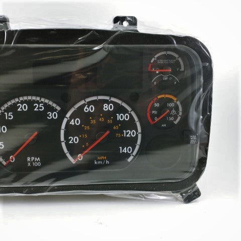 New Freightliner 7 Gauge Dash Cluster KM/H,Trans,1 Air P/N: A22-73529-010 (4564038418518)