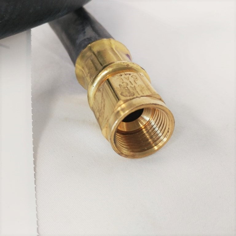 Parker #8 86" Charge Back Hose w/ -8 45° Swivel Ends - P/N: 12-21021-086 (6719232344150)