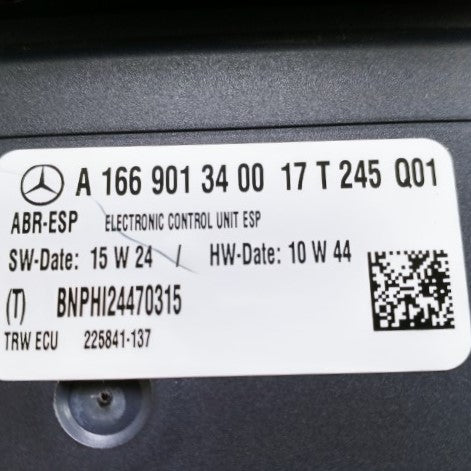 Mercedes-Benz Electronic Hydraulic Control Unit P/N: A 166 431 06 00 (4571074887766)