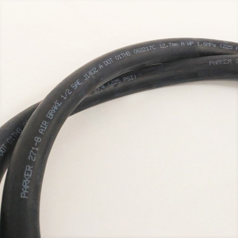 Parker 75" #8 Charge Back Hose w/ -8 45° Swivel Ends  - P/N  12-21021-075 (6719935316054)