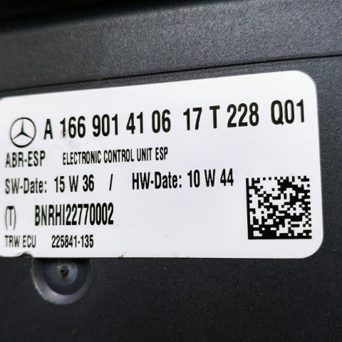 Mercedes-Benz Electronic Hydraulic Control Unit P/N: A 166 431 10 00 (4572217901142)