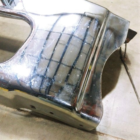 Damaged Freightliner M2 Chrome Bumper, LIC PLT P/N: A21-28177-003 (4575372083286)