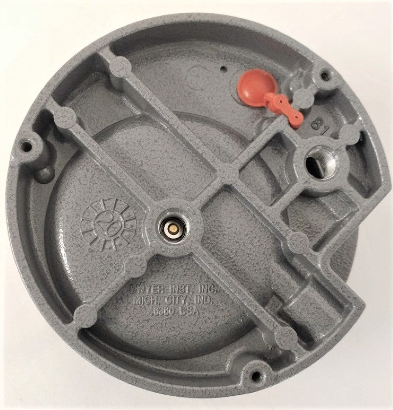 Dwyer Differential Pressure Gauge: 15 to 0 to 15 in wc, 1/8 in NPT Female (6722544959574)