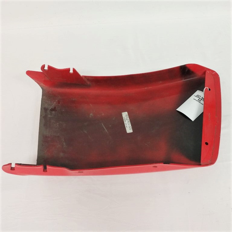 Freightliner M2 RH Short Steel Red Bumper End - P/N  A21-27811-023 (6726404964438)