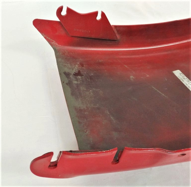 Freightliner M2 RH Short Steel Red Bumper End - P/N  A21-27811-023 (6726404964438)