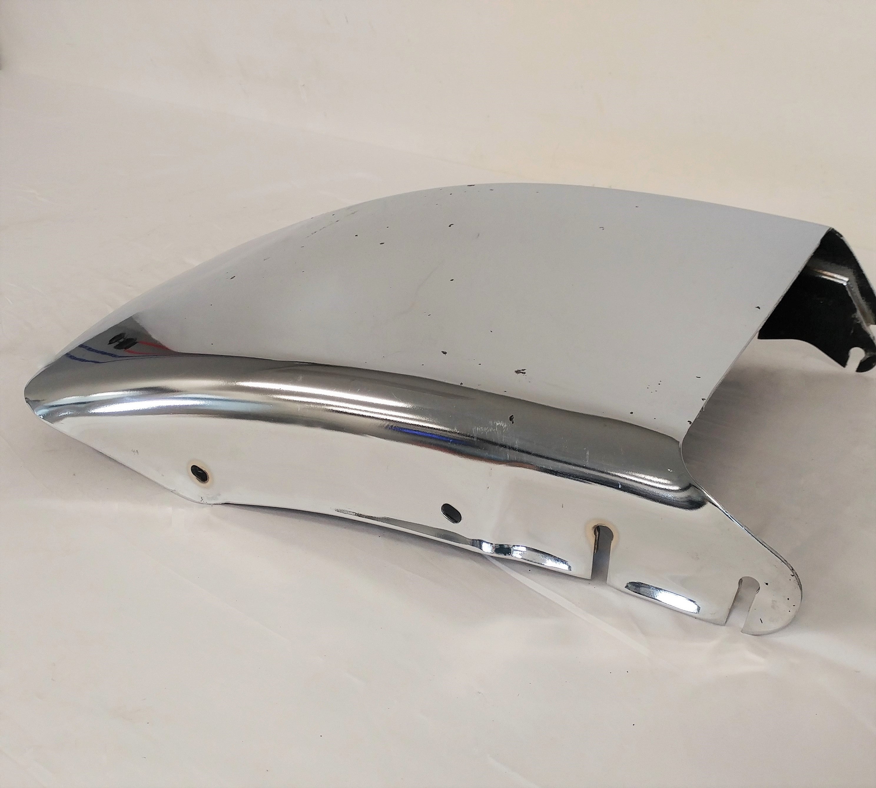 Used Freightliner M2 RH Steel Chrome Bumper End - P/N  A21-26500-036 (6725456429142)