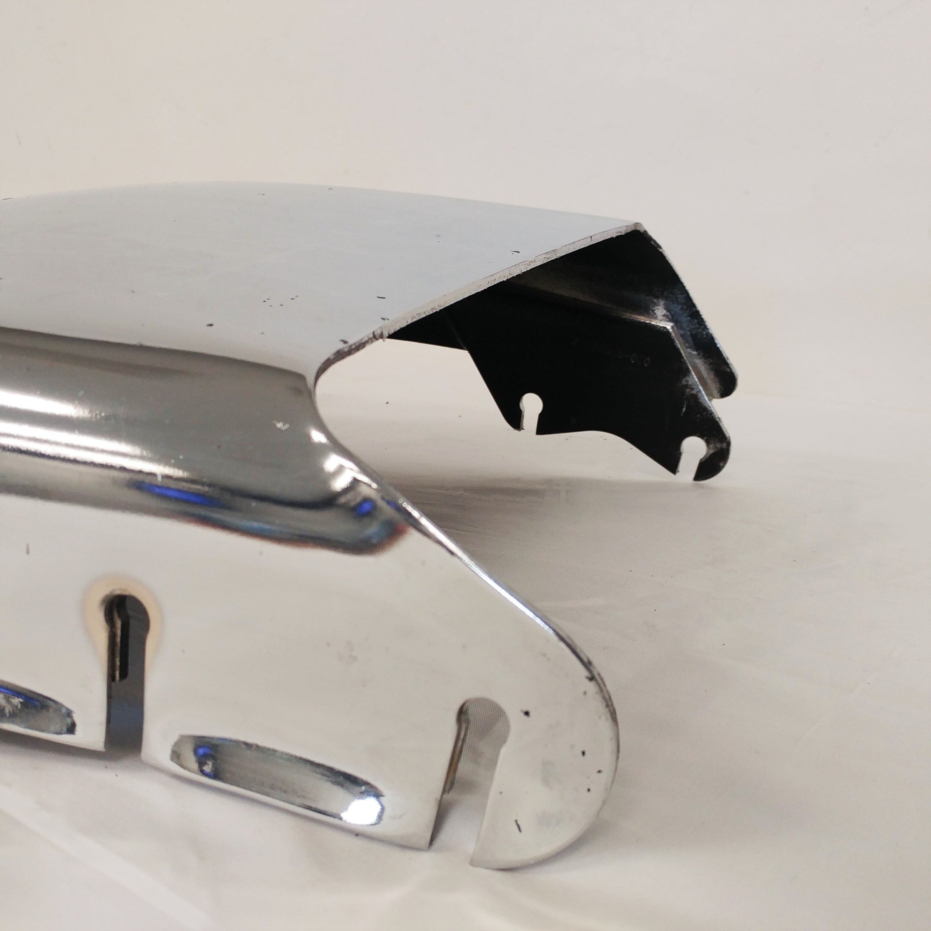 Used Freightliner M2 RH Steel Chrome Bumper End - P/N  A21-26500-036 (6725456429142)