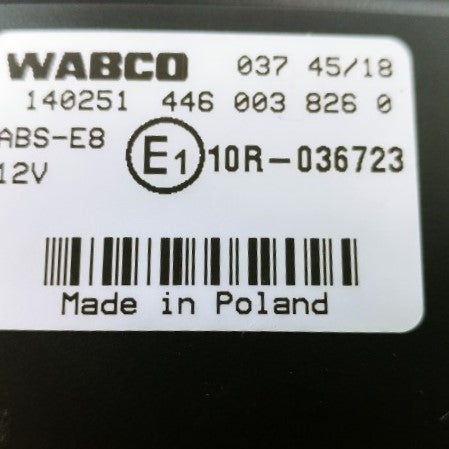 Damaged Wabco SmartTrac ABS Control Module ECU - P/N  400 867 071 0 (4595925778518)