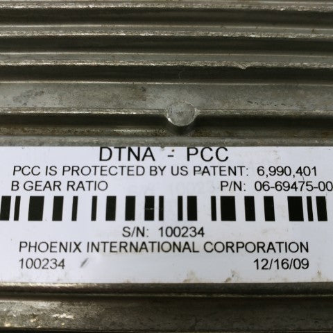 Freightliner Cascadia DTNA-PCC Control - Control Module #06-69475-001 (3939463102550)