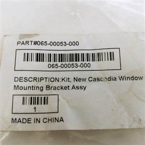 New Cascadia Window Mounting Bracket Assy P/N  065-00053-000 (6740808728662)