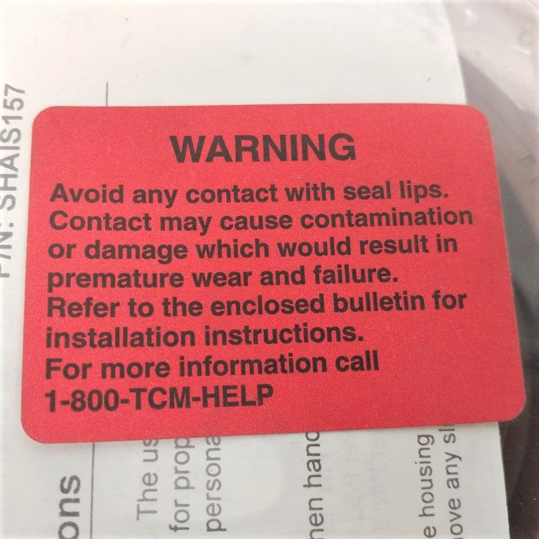 Spicer Heavy Duty Axle & Brake Components Oil Seal - P/N SHAIS157 (6781520511062)