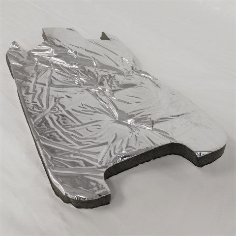 Damaged Freightliner Baggage Door Insulation - P/N:  18-71820-000 (6561853833302)