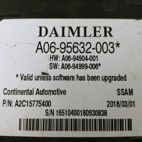 _Freightliner Daimler 12 Version Config Body Controller P/N- A06-95632-003 (4508155543638)