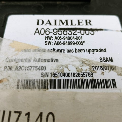 Freightliner -Daimler 12 Version Config Body Controller P/N  A06-95632-003 (4508155150422)