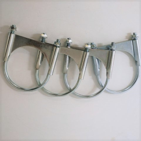 Freightliner 360 DEG Seal U-Bolt Saddle Clamp U400-4". Exhaust Clamps (4) (3939692216406)