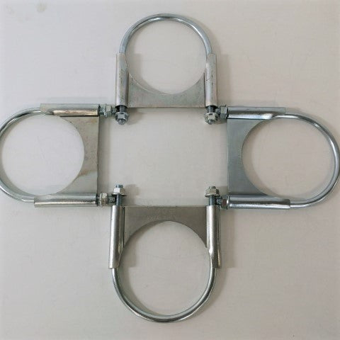 Freightliner 360 DEG Seal U-Bolt Saddle Clamp U400-4". Exhaust Clamps (4) (3939692216406)