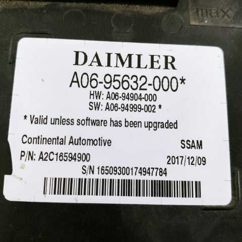 Freightliner Daimler 12 Version Config Body Controller P/N  A06-95632-000 (4336831922262)