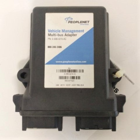 PeopleNet Vehicle Management Multi-bus Adapter - P/N: E-006-0215-AC (6566230327382)