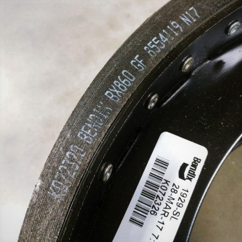 Bendix Brake Shoe & Lining Assembly - P/N: K097960 (4678155894870)