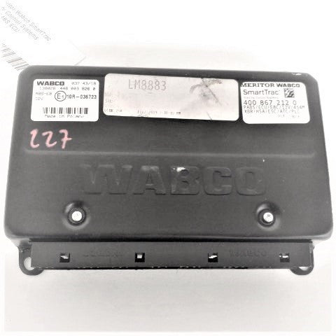 Used Meritor Wabco SmartTrac Stability Control Systems PABS ECU - P/N: 400 867 212 0 (6569863872598)