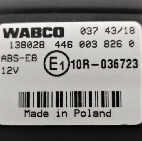 Used Meritor Wabco SmartTrac Stability Control Systems PABS ECU - P/N: 400 867 212 0 (6569863872598)