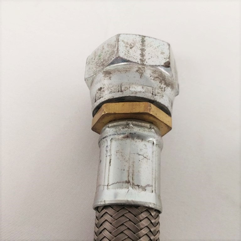 Parker 96" 91912 PTFE Stainless Steel Braid Hose w/ 11/16"