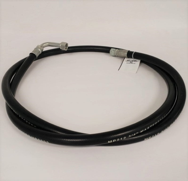 Master Pressure MP212 137" ¾" ID Hose w/ 90° Elbow & Straight Swivel Ends (6785100185686)