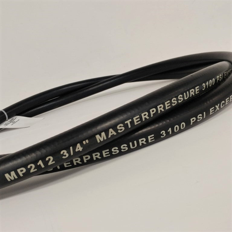 Master Pressure MP212 137" ¾" ID Hose w/ 90° Elbow & Straight Swivel Ends (6785100185686)