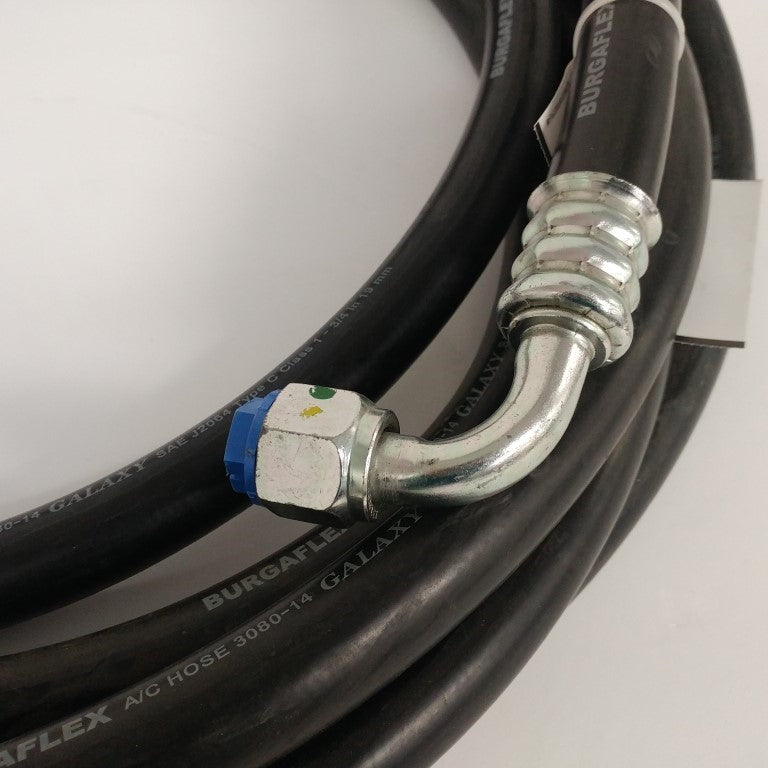 Used Burgaflex  354" A/C Suction 3080-14 Hose w/ Swivel Ends - P/N:  A22-74548-354 (6748116942934)