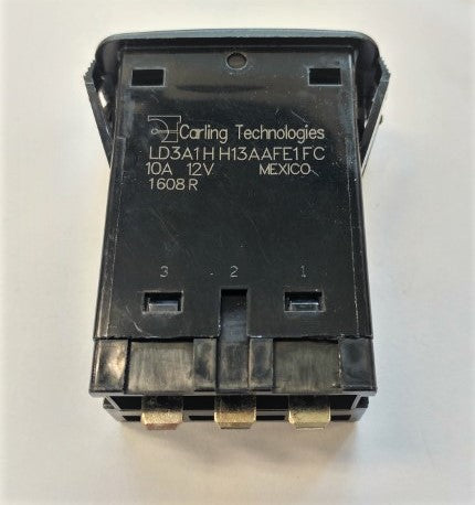 Carling Tech. PWM, 200HZ, 10A Dimmer Rocker Switch - P/N: 06-85393-000 (6572848709718)