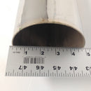 Used 5" Diameter, 48" Long Curved Stainless Steel Exhaust Pipe Stack (6751094440022)