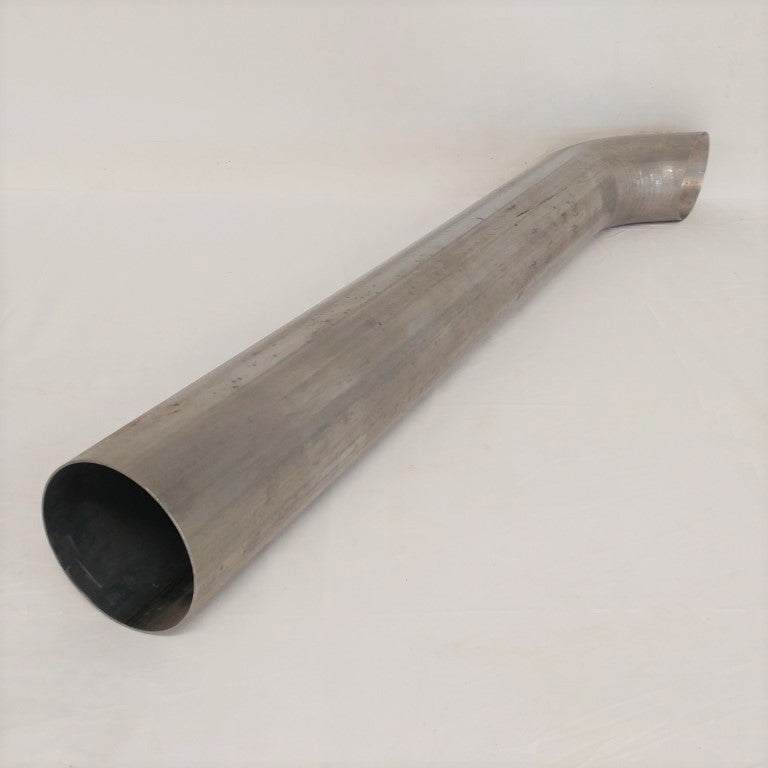 Used 5" Diameter, 48" Long Curved SS Exhaust Pipe Stack (6794266640470)