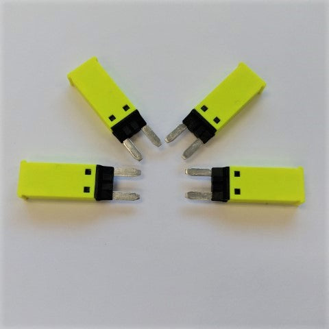 *Set of 4* Littlelfuse 14 V, 20A, High Temp Bladed PPTC Fuse - P/N: 23-13914-120 (6574055489622)