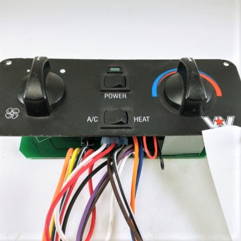 Western Star / Red Dot Corp. 2 Knob HVAC Control Panel - 60303-3450